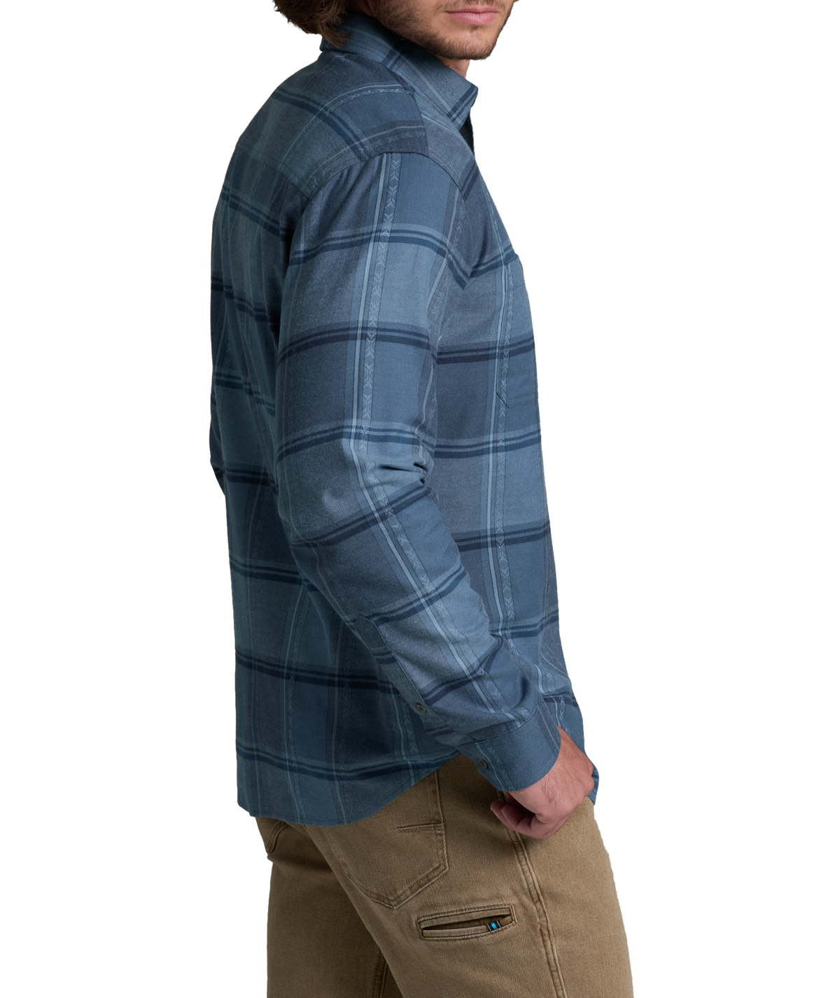Chemise à manches longues en flanelle Kuhl Fugitive pour homme