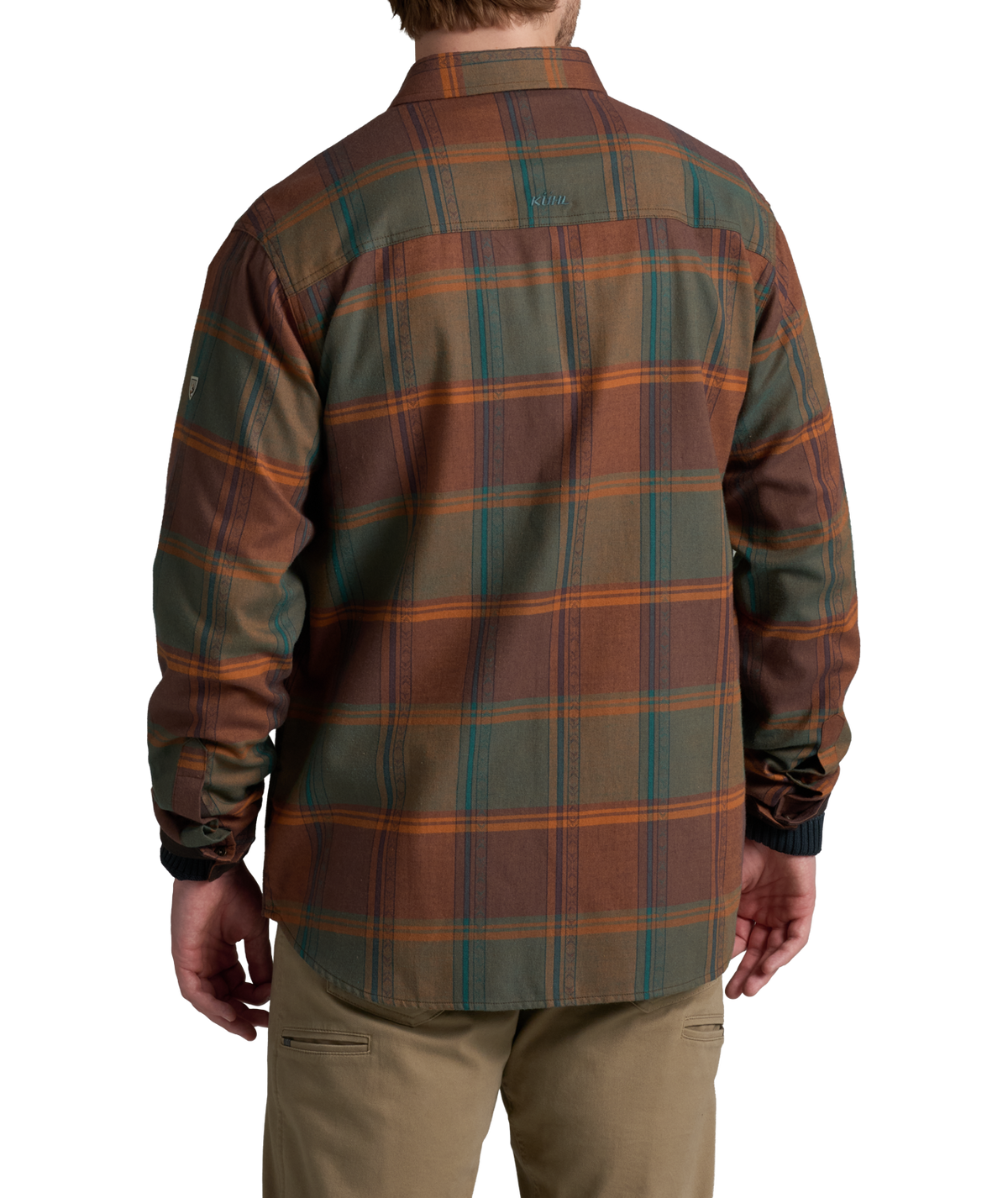 Chemise à manches longues en flanelle Kuhl Fugitive pour homme