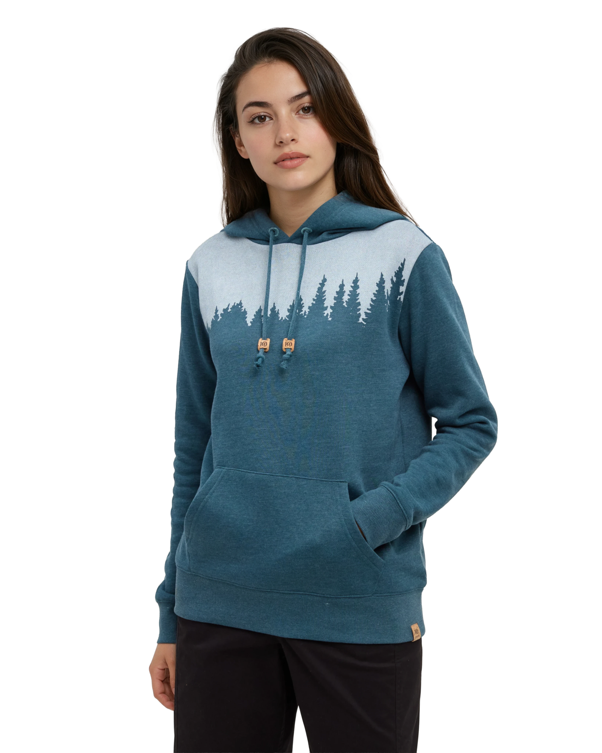 Canyon Hoodie Juniper Femme TenTree