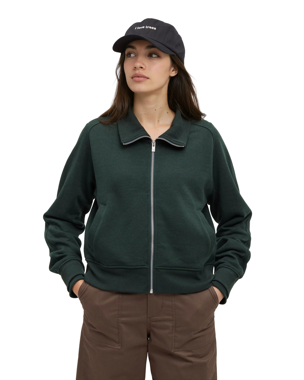 Tentree Patterson Full Zip Sweatshirt Women's