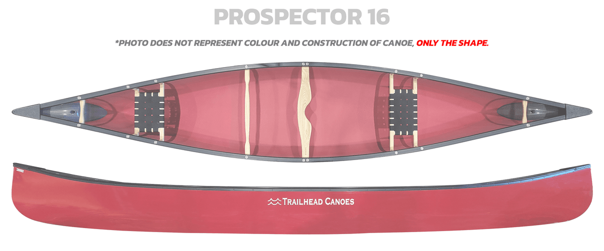 Trailhead Canoes Prospector 16 Basalt Innegra