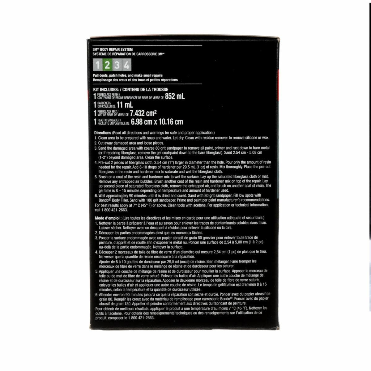 3M Bondo Fiberglass repair kit 852ml