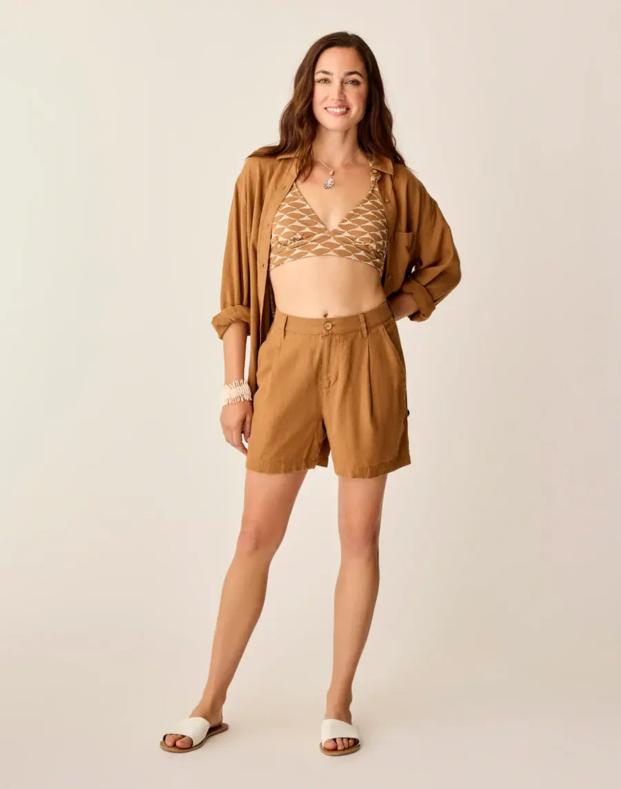 Carve Designs Suki Linen Short