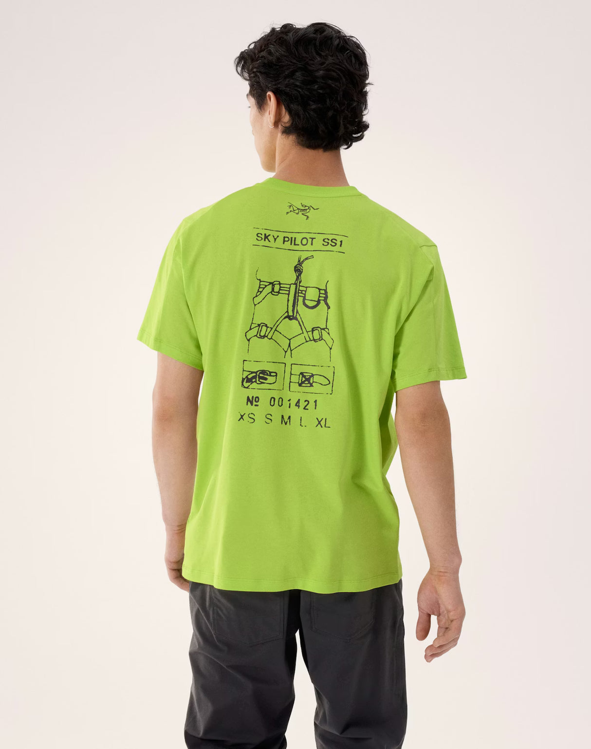 Arc'teryx Kragg SL Cotton Sky Pilot SS1 Short Sleeve Men's