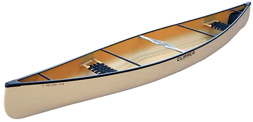 Clipper Canoe Prospector 17' Fiberglass