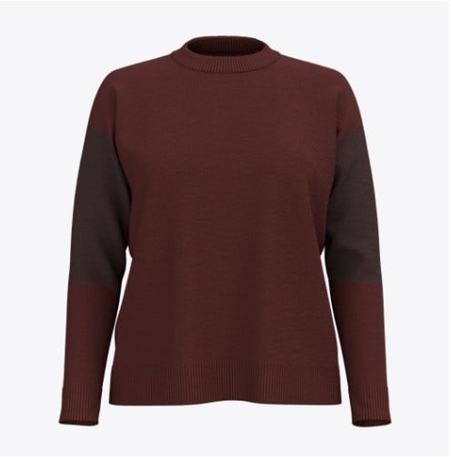 Smartwool Edgewood Colorblock Crew Sweater Women's