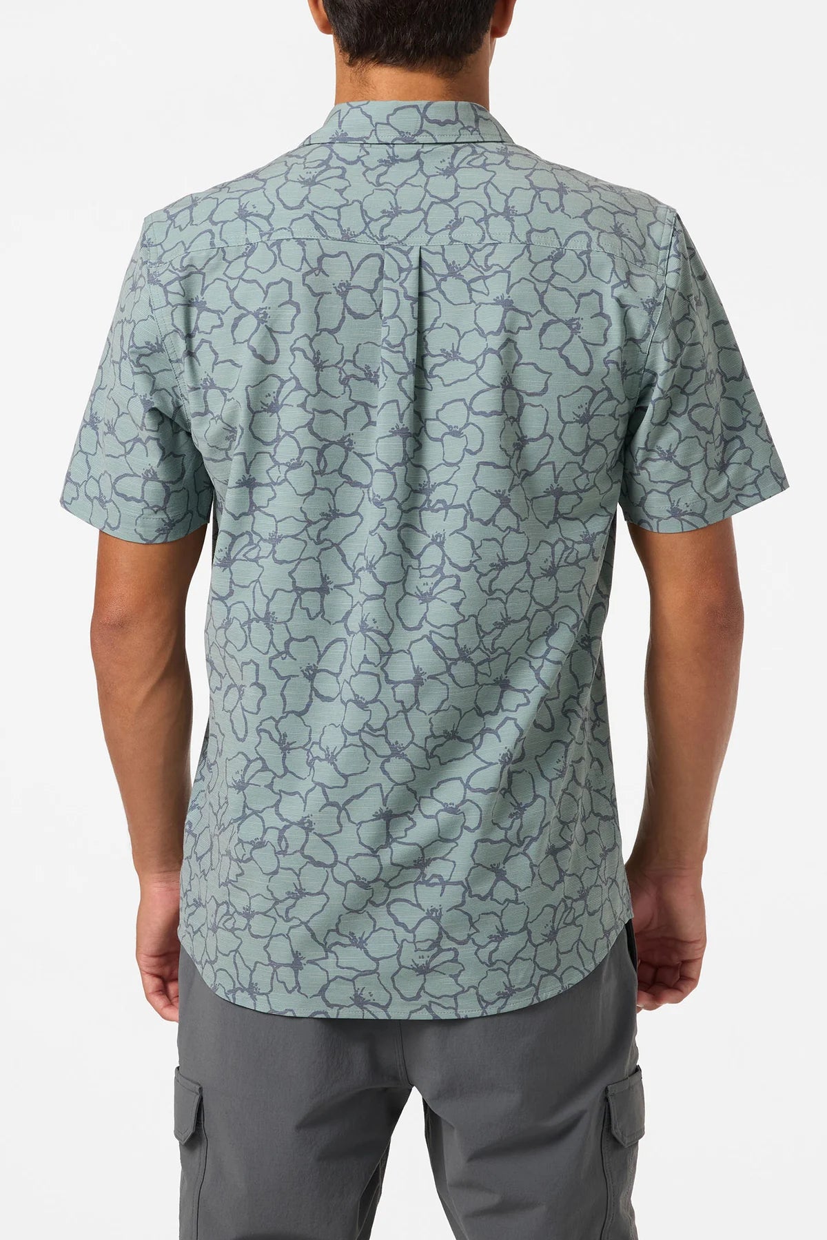 O'Neill UPF Slub RELAXED Short Sleeve Woven Shirt Men's