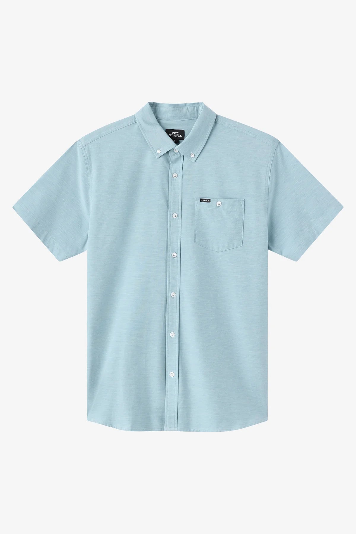 O'Neill Light Check Standard Short Sleeve Button Up Shirt Men's