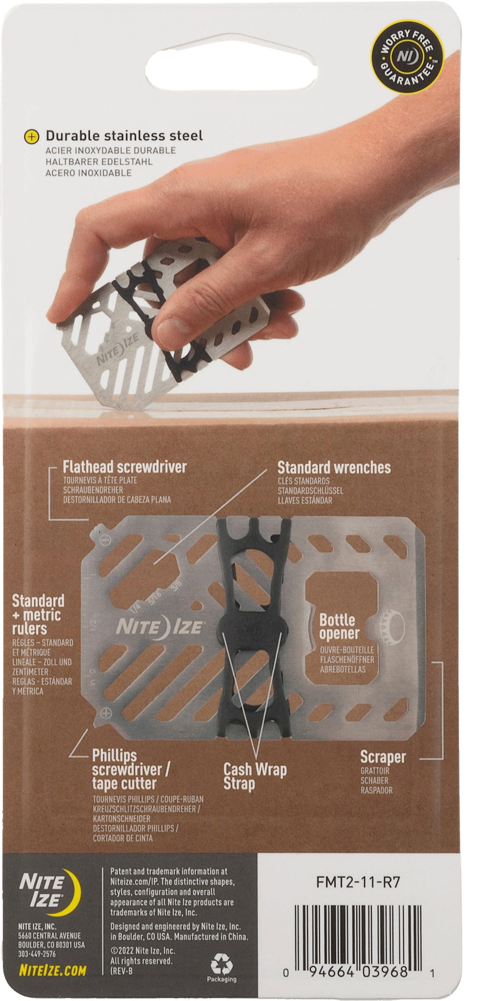 Nite Ize Financial Tool Multi Tool Wallet