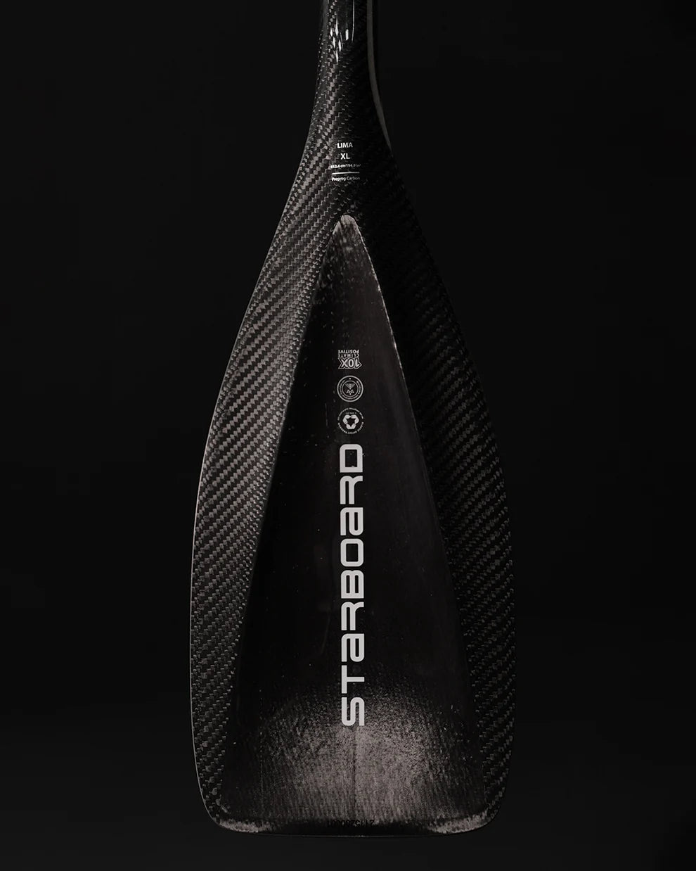 Starboard Lima Prepreg Carbon Pro Skinny Oval F35 SUP Paddle
