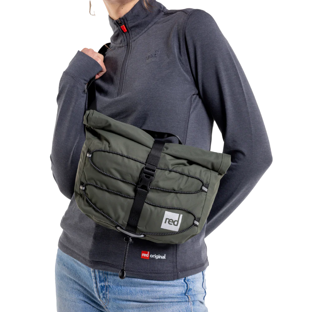 Red Paddle Lightweight Waterproof Crossbody Bag 7L