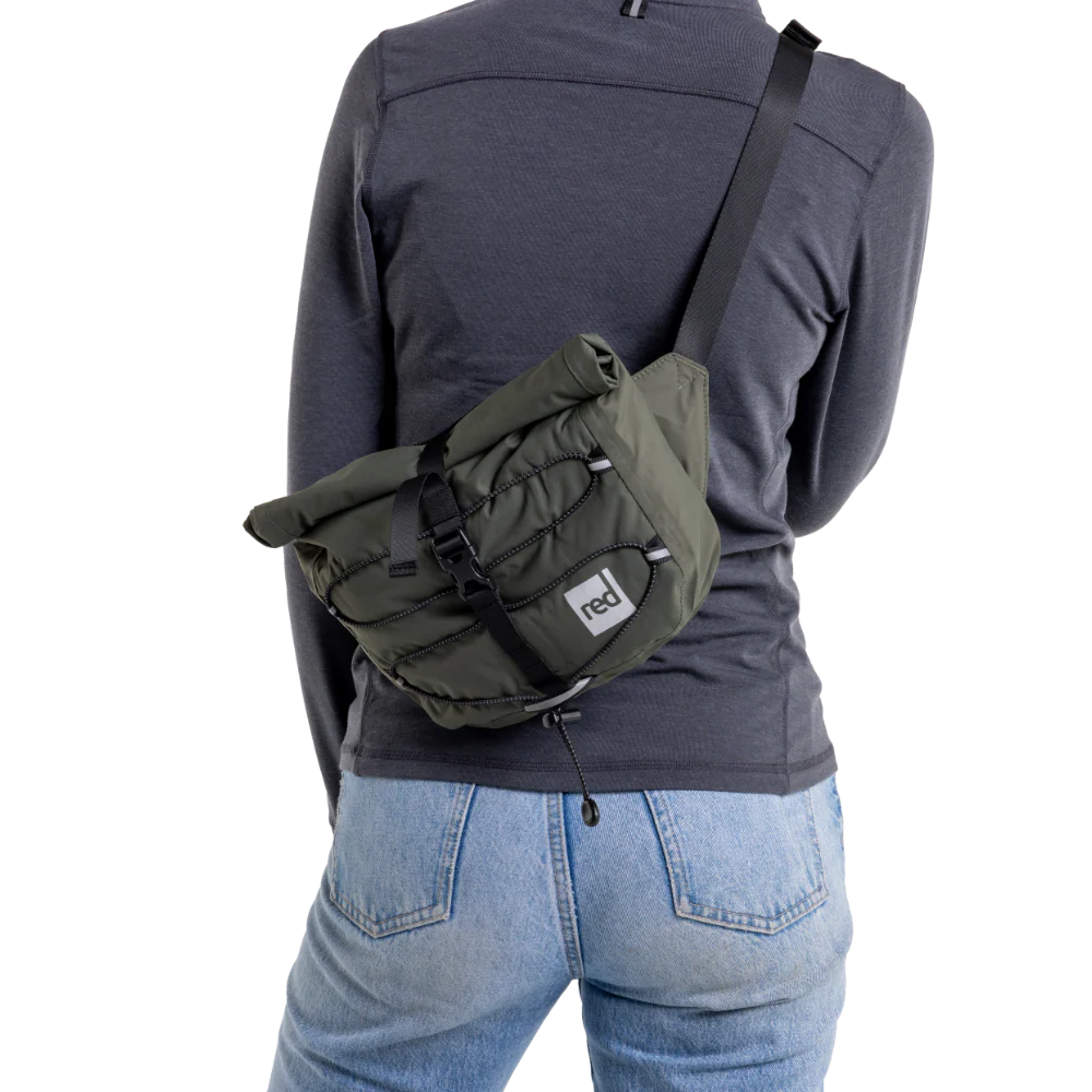 Red Paddle Lightweight Waterproof Crossbody Bag 7L