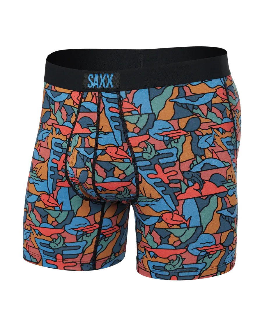 Saxx Ultra Super Soft Boxer Brief with Fly Men's