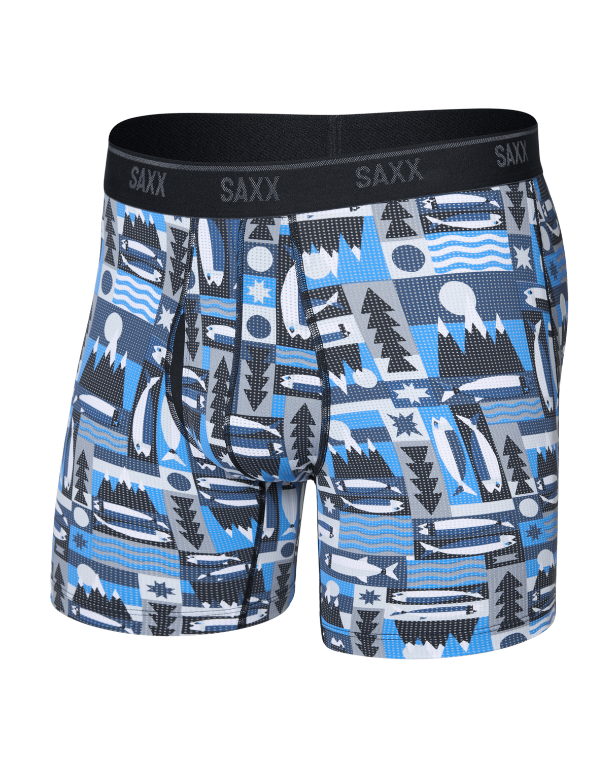 Saxx Quest Quick Dry Mesh Boxer Brief (Past Season)