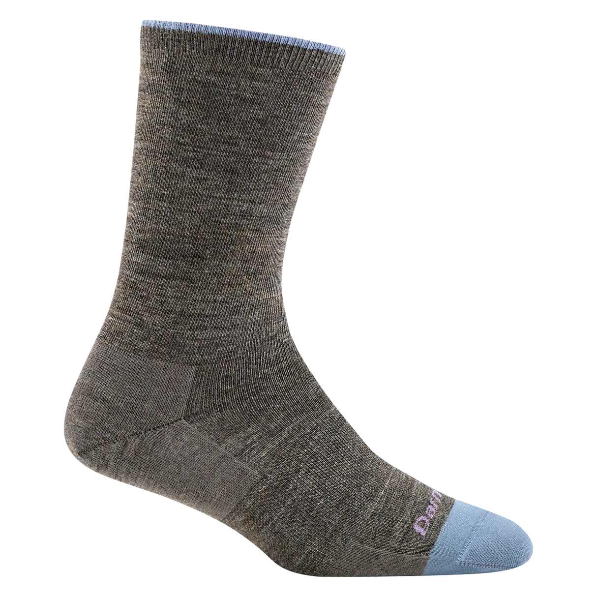 Darn Tough Solid Basic No-Cushion Lightweight Lifestyle Crew Sock Women's 6012