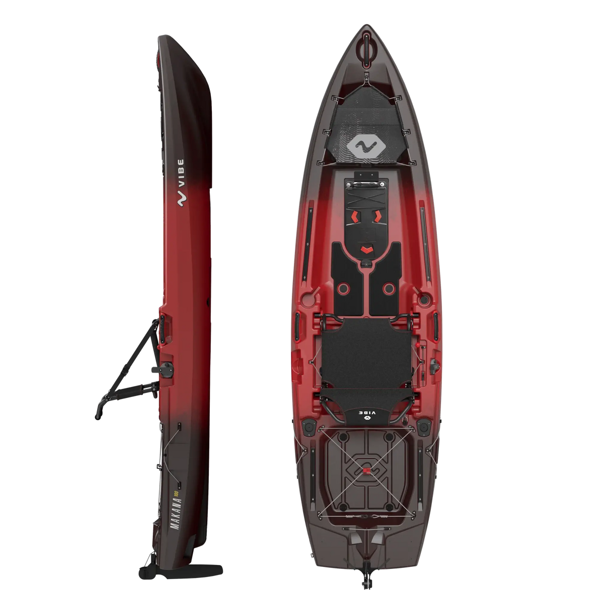 Vibe Makana 100 Fishing Kayak (Drive sold separately)