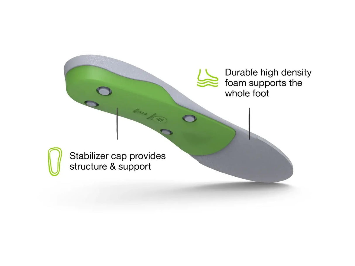 Superfeet All-Purpose Support High Arch Insoles (Green)
