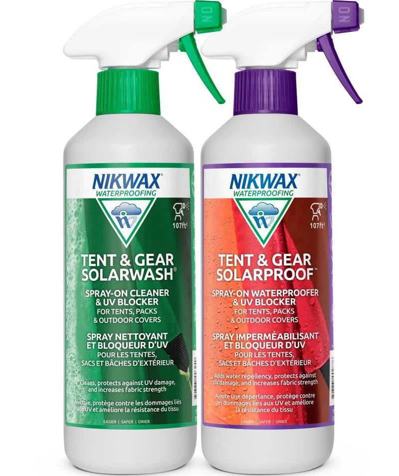 Nikwax Tent & Gear Duo Pack 500ml
