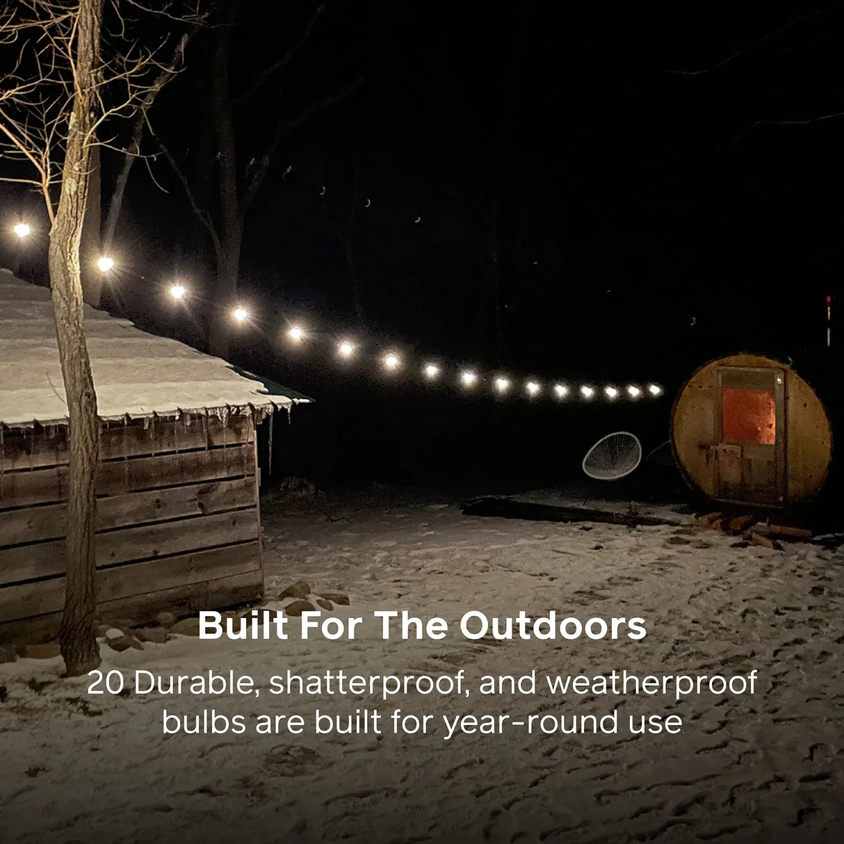 Biolite Solar String Lights 44'