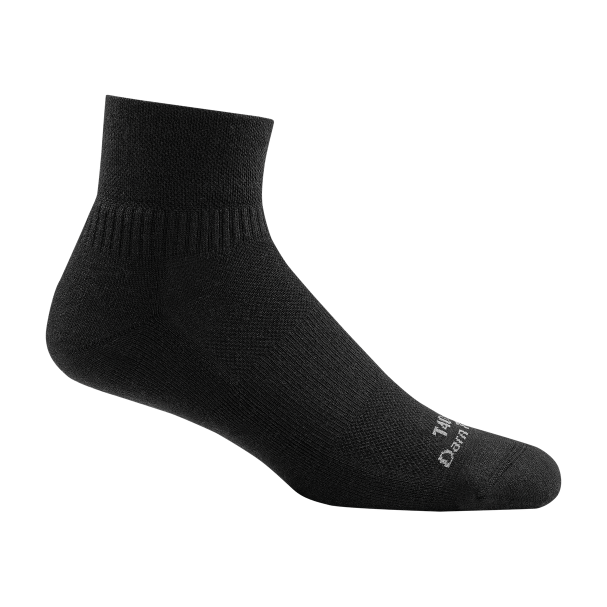 Darn Tough Run No-Cushion Ultra-Lightweight Running 1/4-Height Sock Men's 1034