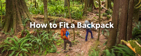 Fitting a Backpack