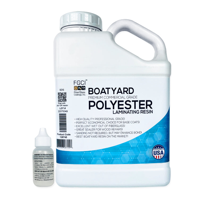 Boatyard fiberglass resin product image