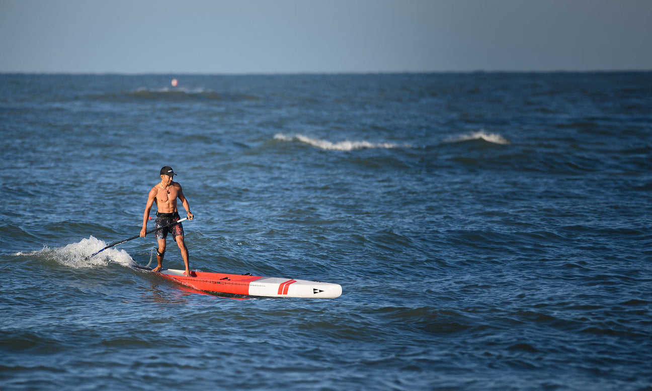 Paddlers on SIC Maui stand up paddleboards