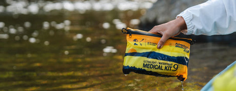 Adventure Medical Kits first aid kit used outdoors