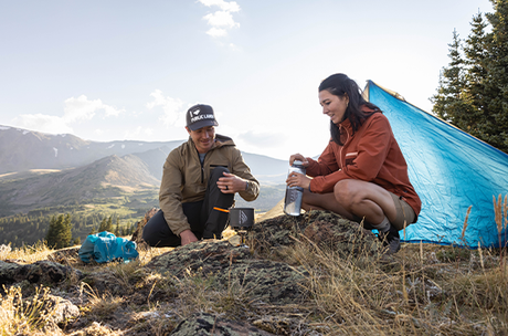 Royal Robbins outdoor lifestyle apparel in camp