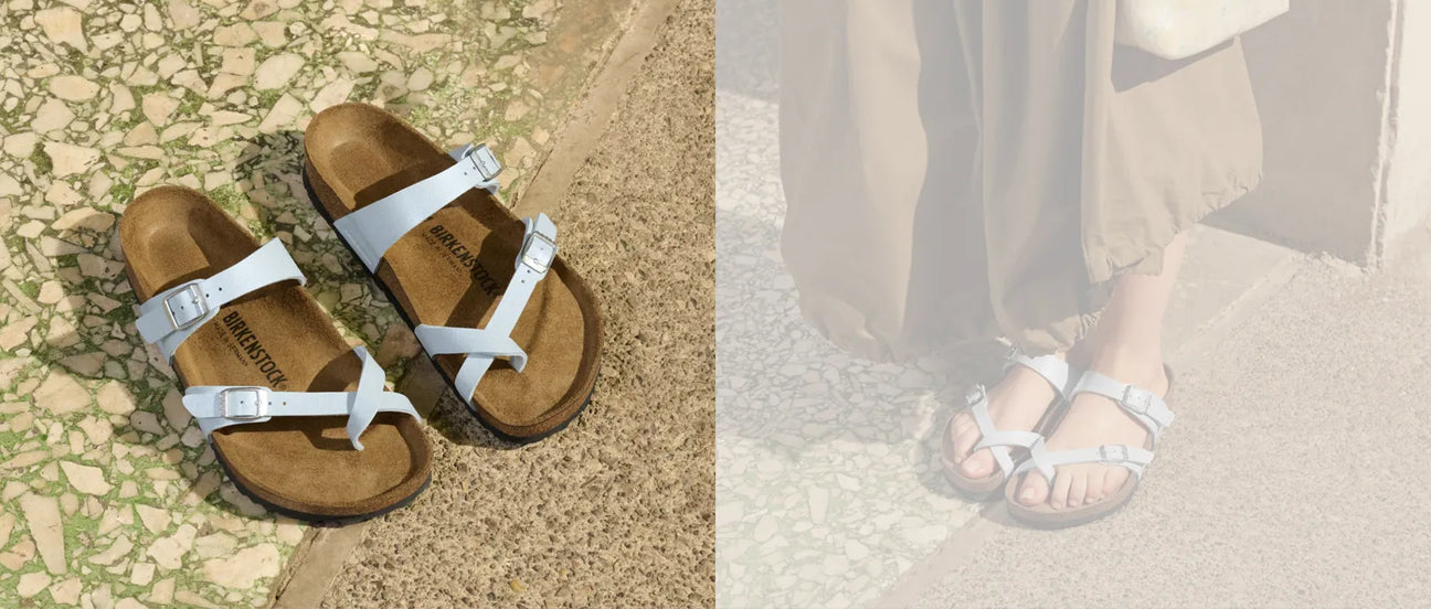 Birkenstock sandals lifestyle image