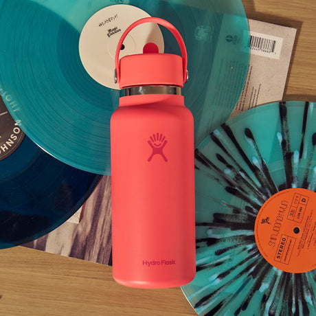 Hydro Flask insulated bottle with everyday gear
