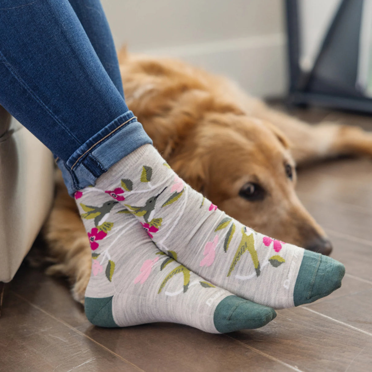Darn Tough Birds Of A Feather Lightweight Crew Sock Women's 6121