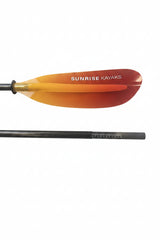 Sunrise Kayaks Carbon 2pc Adjustable Kayak Paddle Fiberglass Blade, 220-230cm