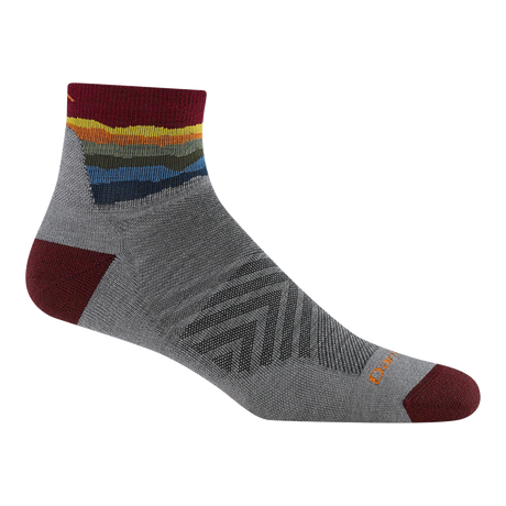 Darn Tough Cushioned Ultra-Lightweight Running 1/4-Height Sock Men's 1040