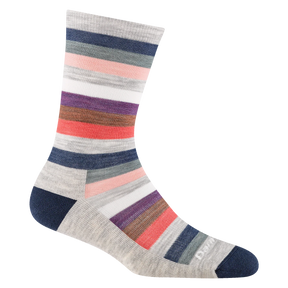 Darn Tough Mystic Stripe Cushioned Lightweight Lifestyle Crew Sock Women's 1644