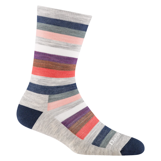 Darn Tough Mystic Stripe Cushioned Lightweight Lifestyle Crew Sock Women's 1644