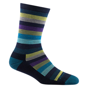 Darn Tough Mystic Stripe Cushioned Lightweight Lifestyle Crew Sock Women's 1644