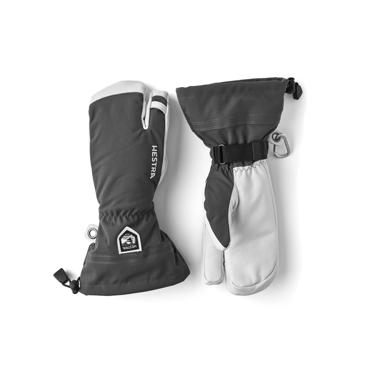 Hestra Leather Heli Ski 3-Finger Mitt