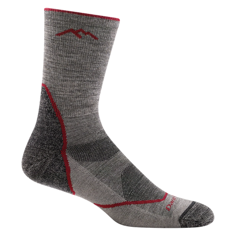 Darn Tough Light Hiker Cushioned Lightweight Micro Crew Sock Men's 1972