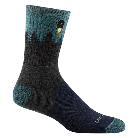 Darn Tough Number 2 Cushioned Midweight Hiking Micro Crew Sock Men's 1974