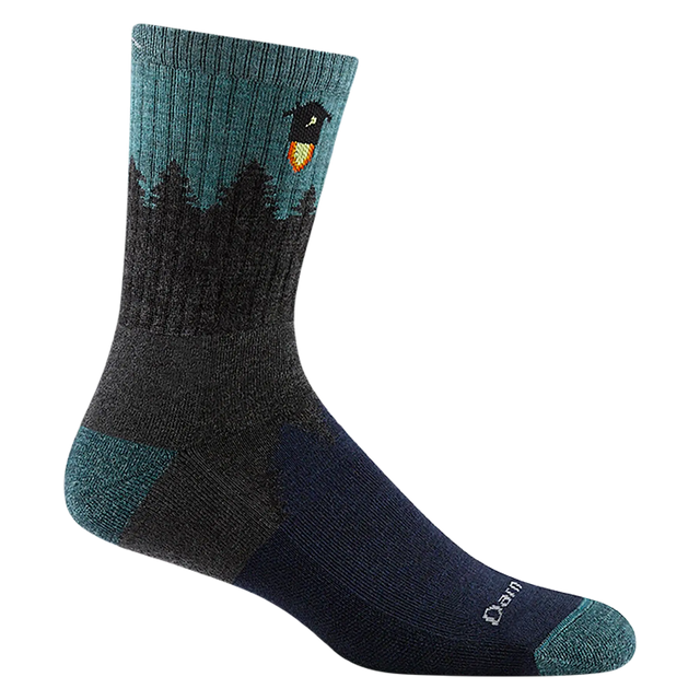 Darn Tough Number 2 Cushioned Midweight Hiking Micro Crew Sock Men's 1974