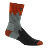 Darn Tough Number 2 Cushioned Midweight Hiking Micro Crew Sock Men's 1974
