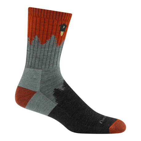 Darn Tough Number 2 Cushioned Midweight Hiking Micro Crew Sock Men's 1974