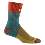 Darn Tough Number 2 Cushioned Midweight Hiking Micro Crew Sock Men's 1974