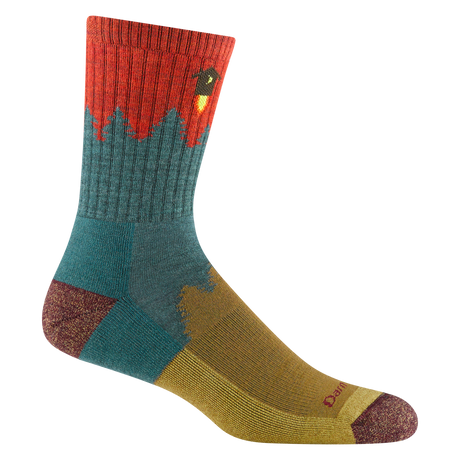 Darn Tough Number 2 Cushioned Midweight Hiking Micro Crew Sock Men's 1974