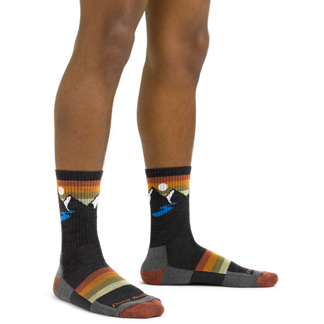 Darn Tough Sunset Ridge Cushioned Lightweight Hiking Micro Crew Sock Men's 1997