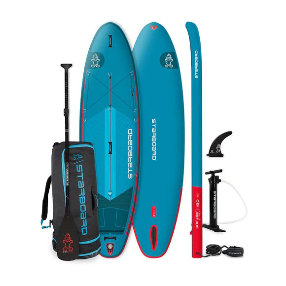 Starboard 10'8" x 33" iGO Deluxe Lite Inflatable SUP with Paddle