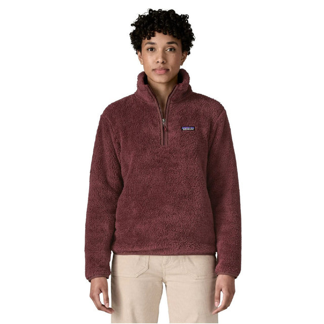Patagonia Los Gatos 1/4 Zip Fleece Women's Dark Ruby (Past Season)
