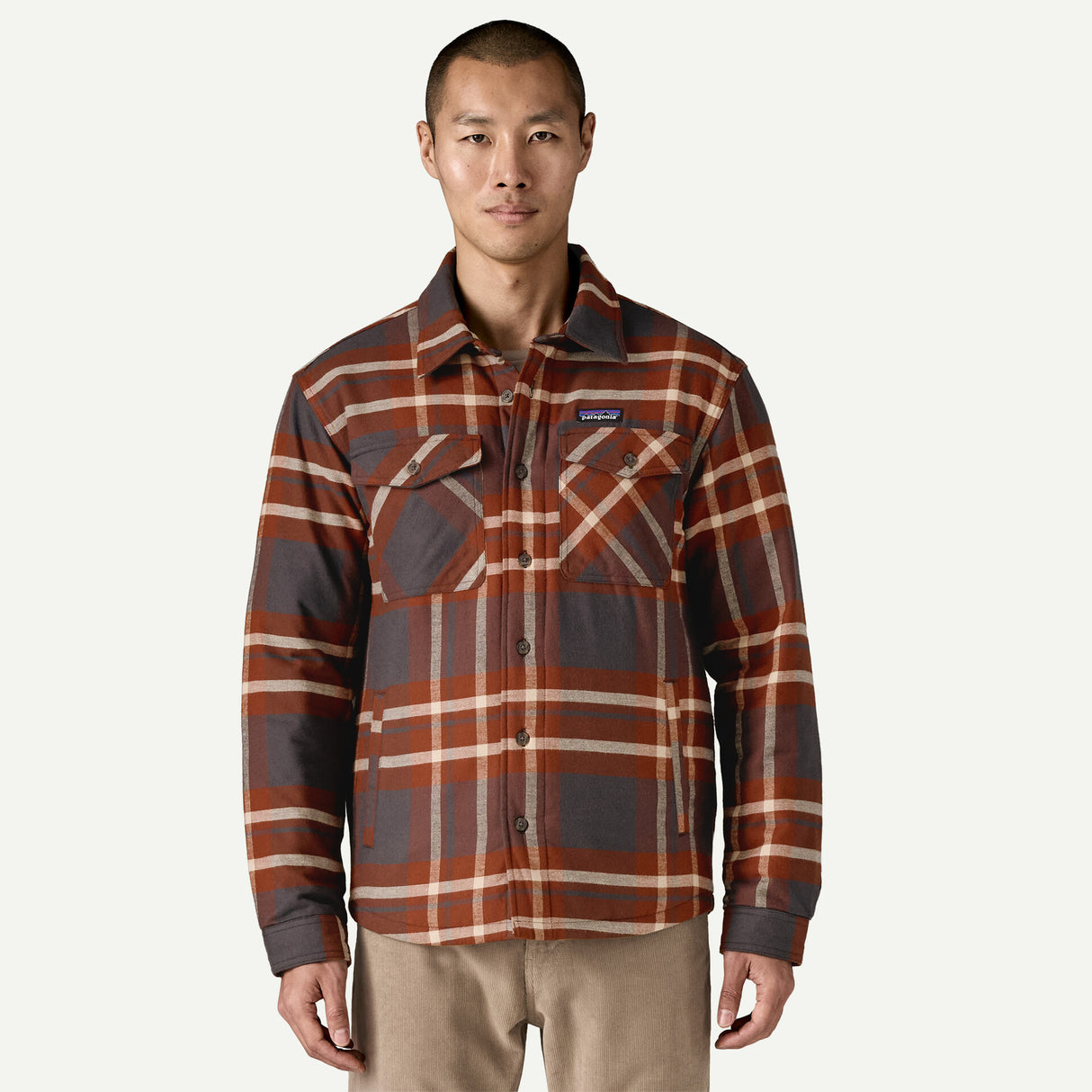 Patagonia Lightweight Insulated Fjord Flannel Shirt Men's (Past Season)