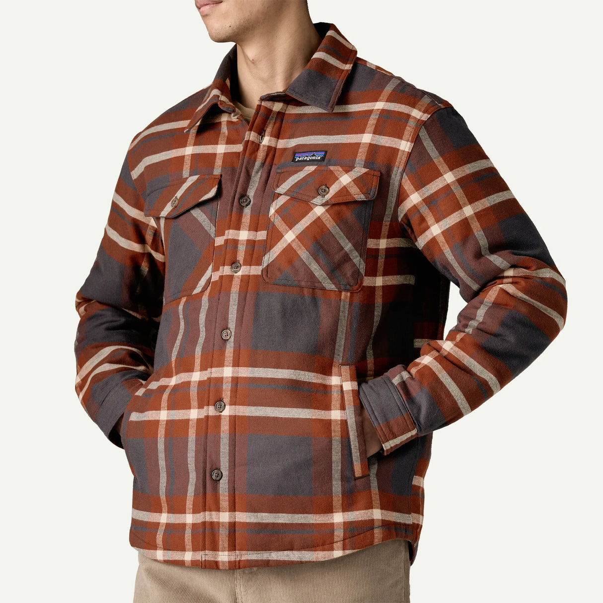 Patagonia Lightweight Insulated Fjord Flannel Shirt Men's (Past Season)